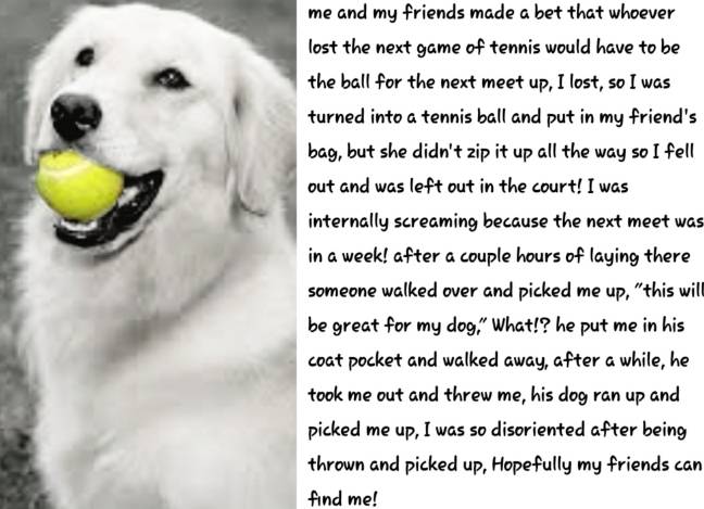 tennis ball inanimate tf by MysteryMan810 on DeviantArt