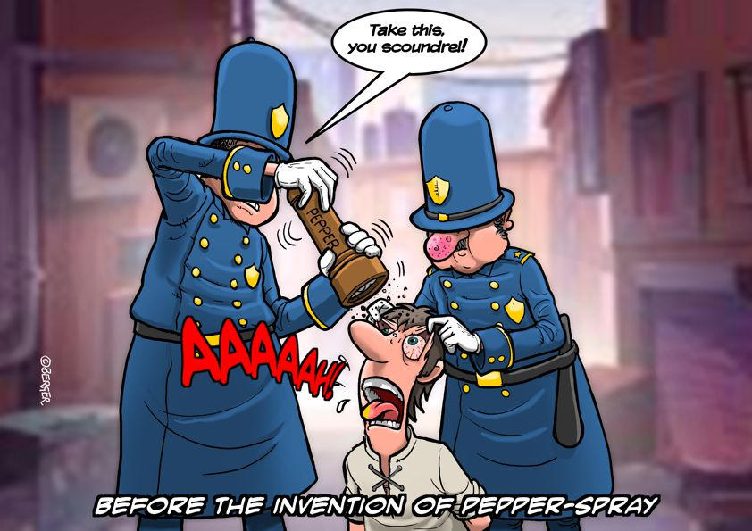 Pepper Spray by 666sunburn on DeviantArt