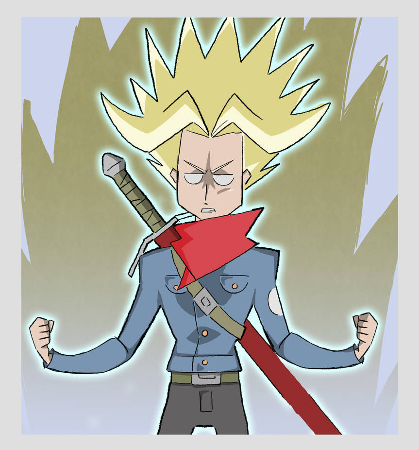 Super Saiyan Rage Future Trunks by ActionBear on DeviantArt