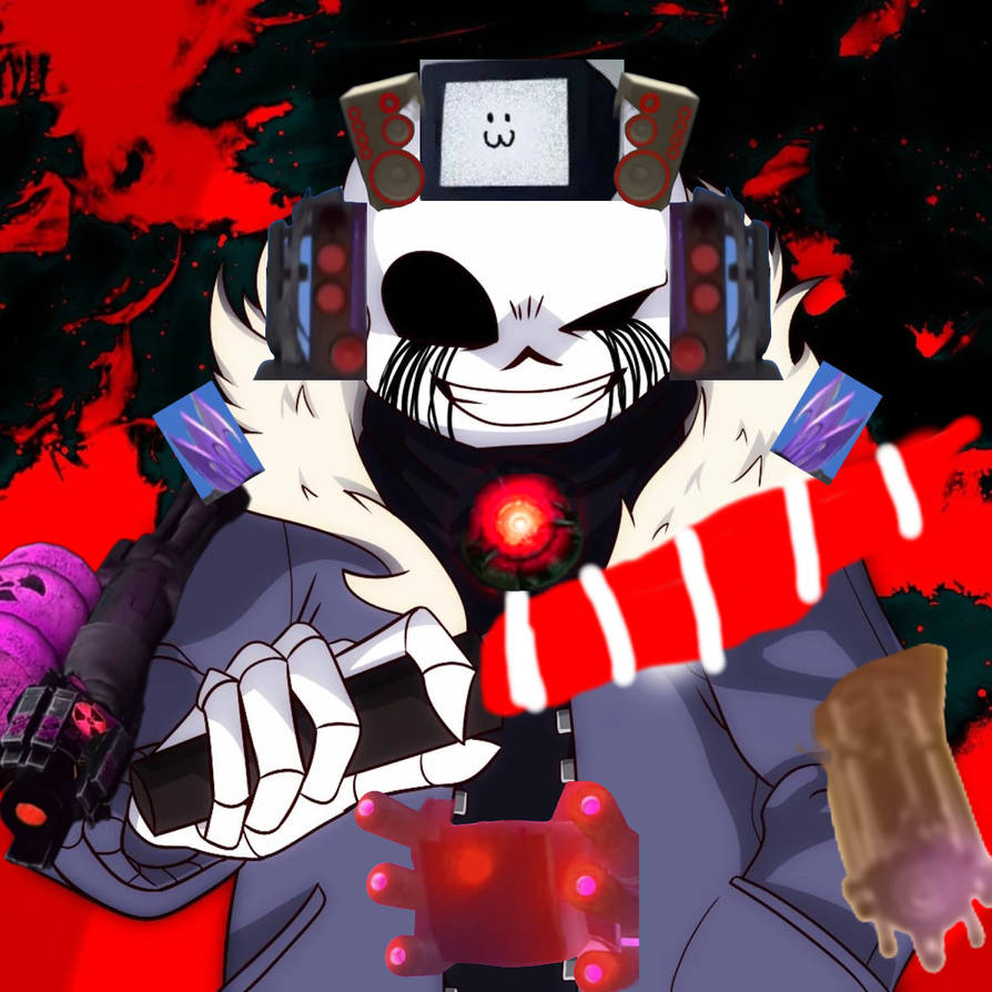 Upgraded killer sans by KostikSmall on DeviantArt