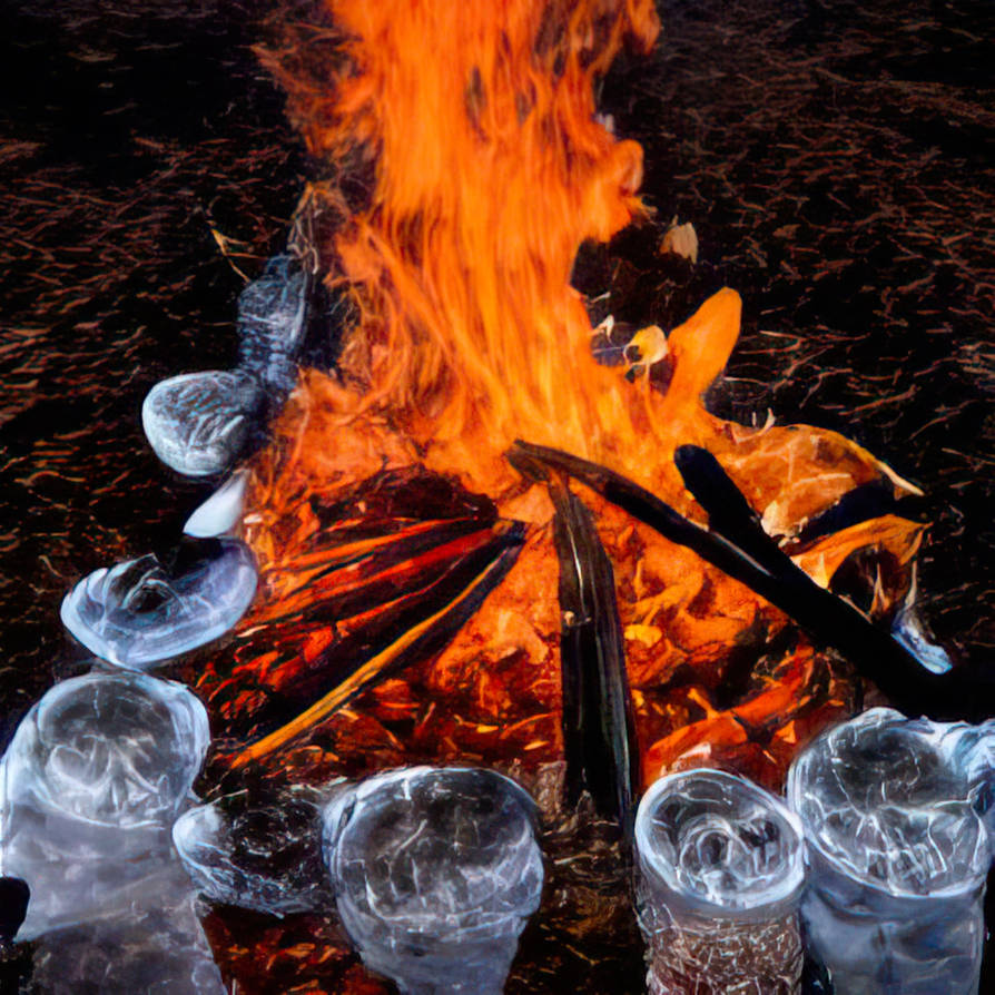 Work Cube Fire Ice cube fire by GroovyTripz on DeviantArt