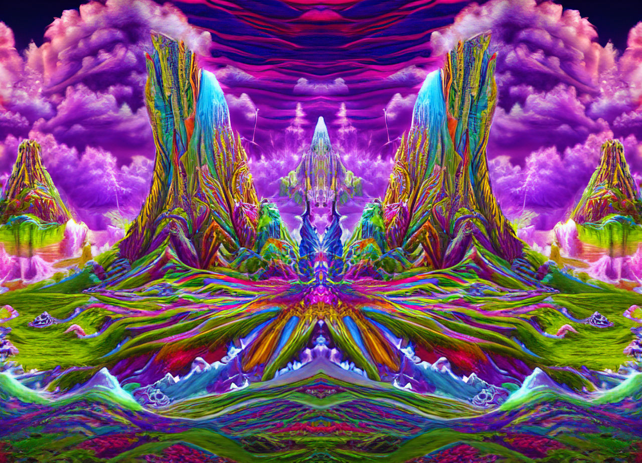 Trippy Spring Fantasy SD-Ethereal Surreal Trippy Complex Fantasy Land 3 by GroovyTripz on ...