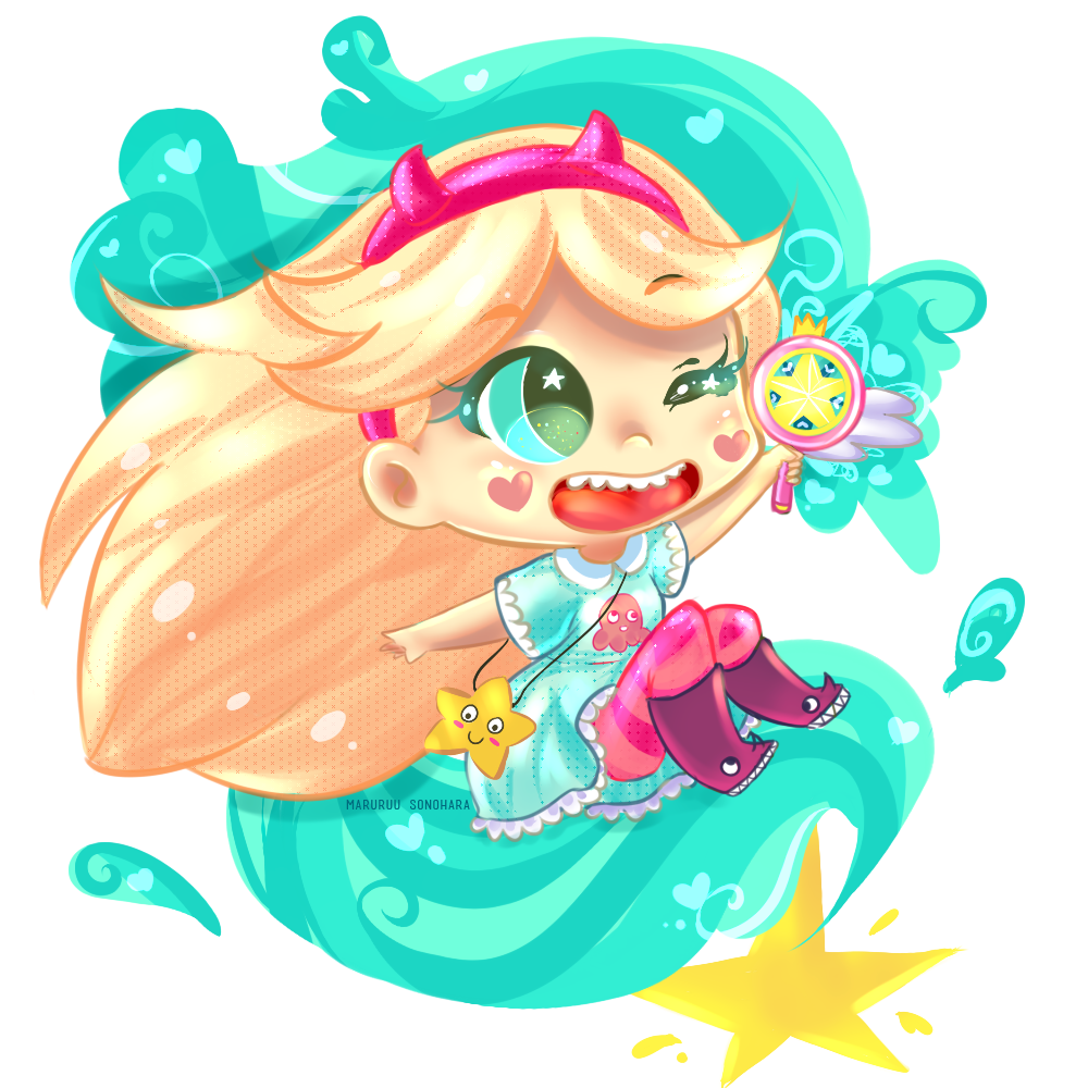 Chibi Star Rounded Boceto Star Chibi by Maruruu-Chan on DeviantArt