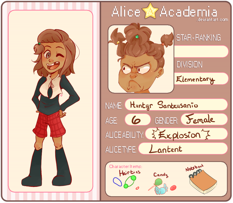 Alice Academia: Huntyr Santeusanio