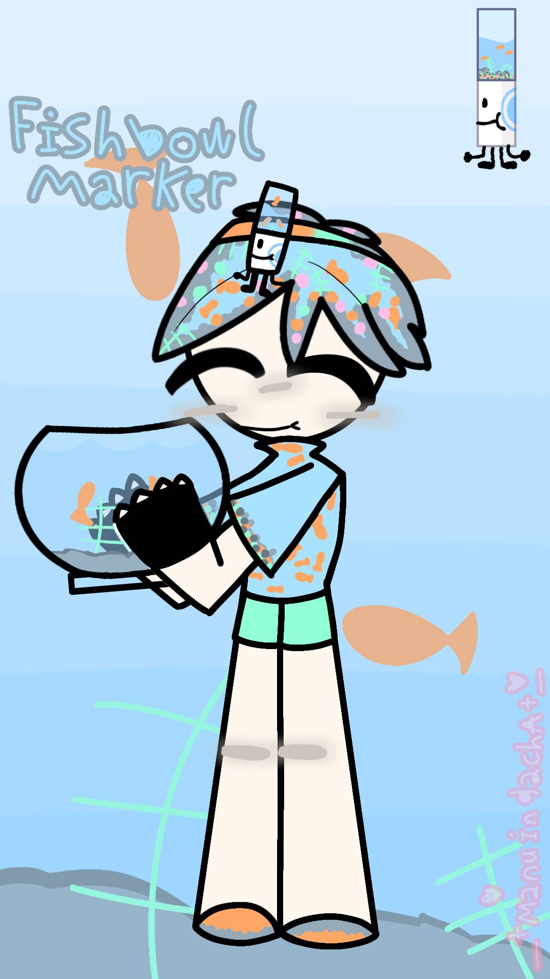 BLUE from Roblox Rainbow Friends by MGcooki8 on DeviantArt