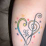 Music Heart Colorful