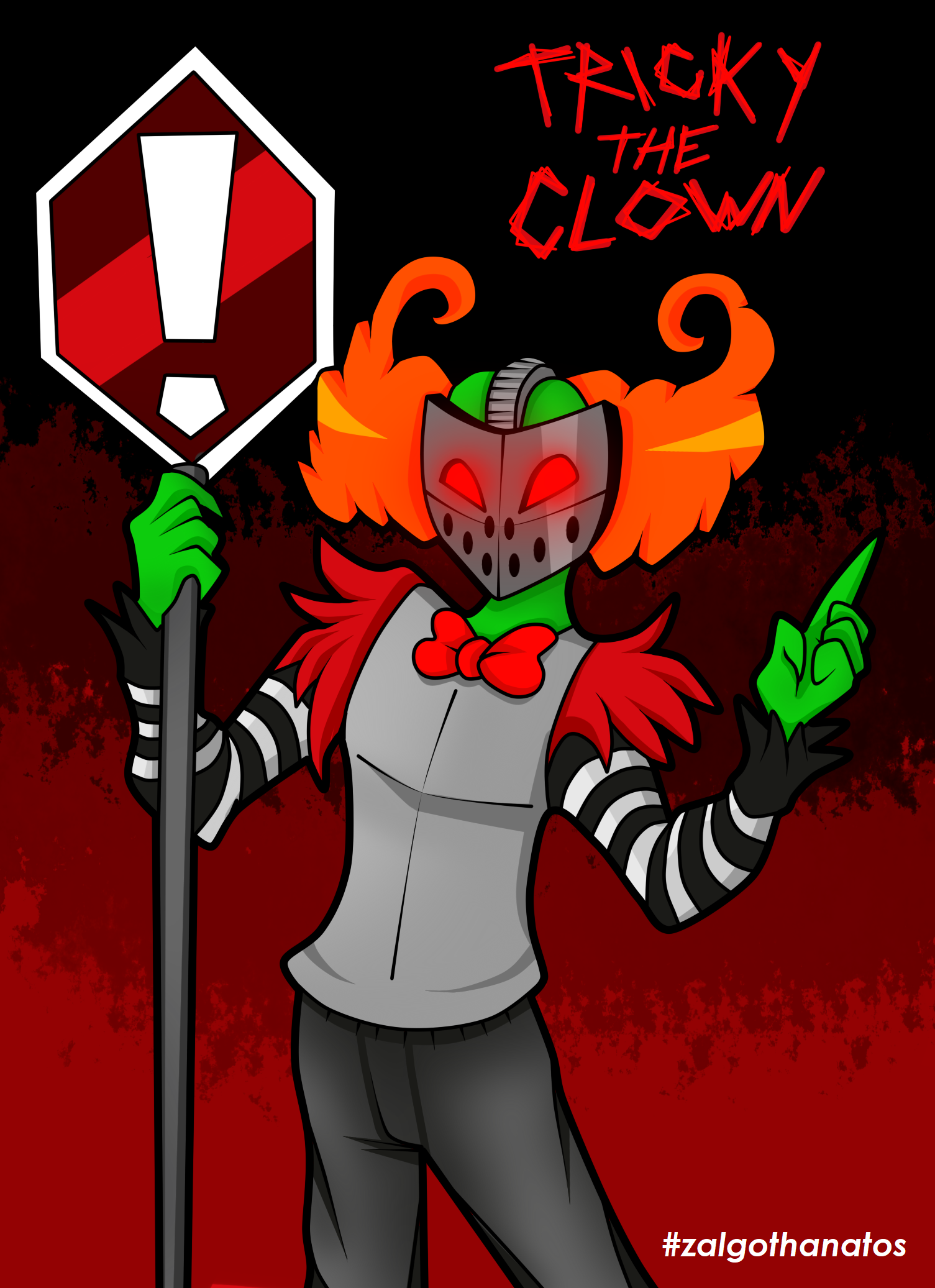 Madness combat tricky the clown by Kekuusbroo on DeviantArt
