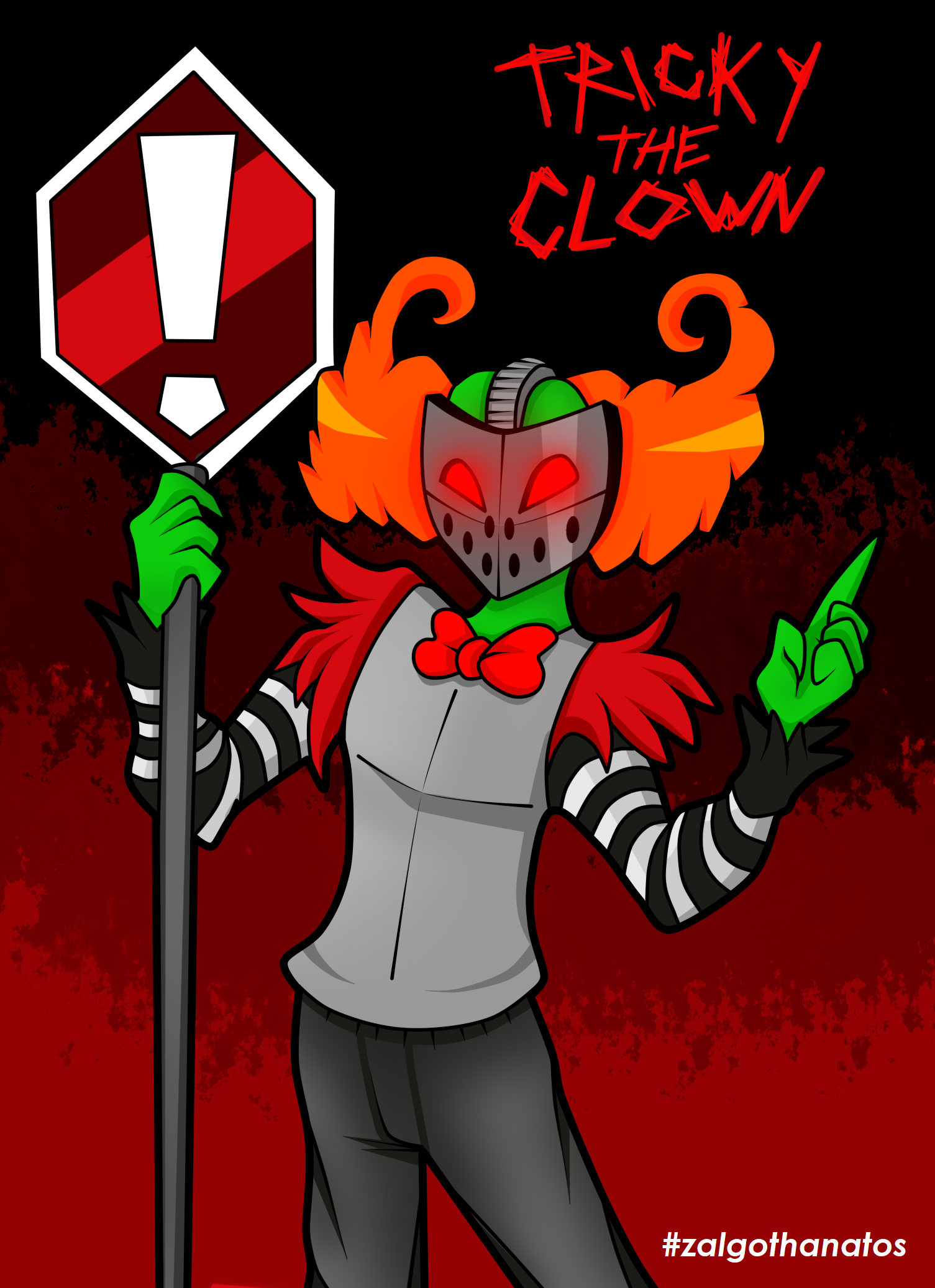 Tricky the clown from madness combat