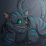 Cheshire Cat doodle.