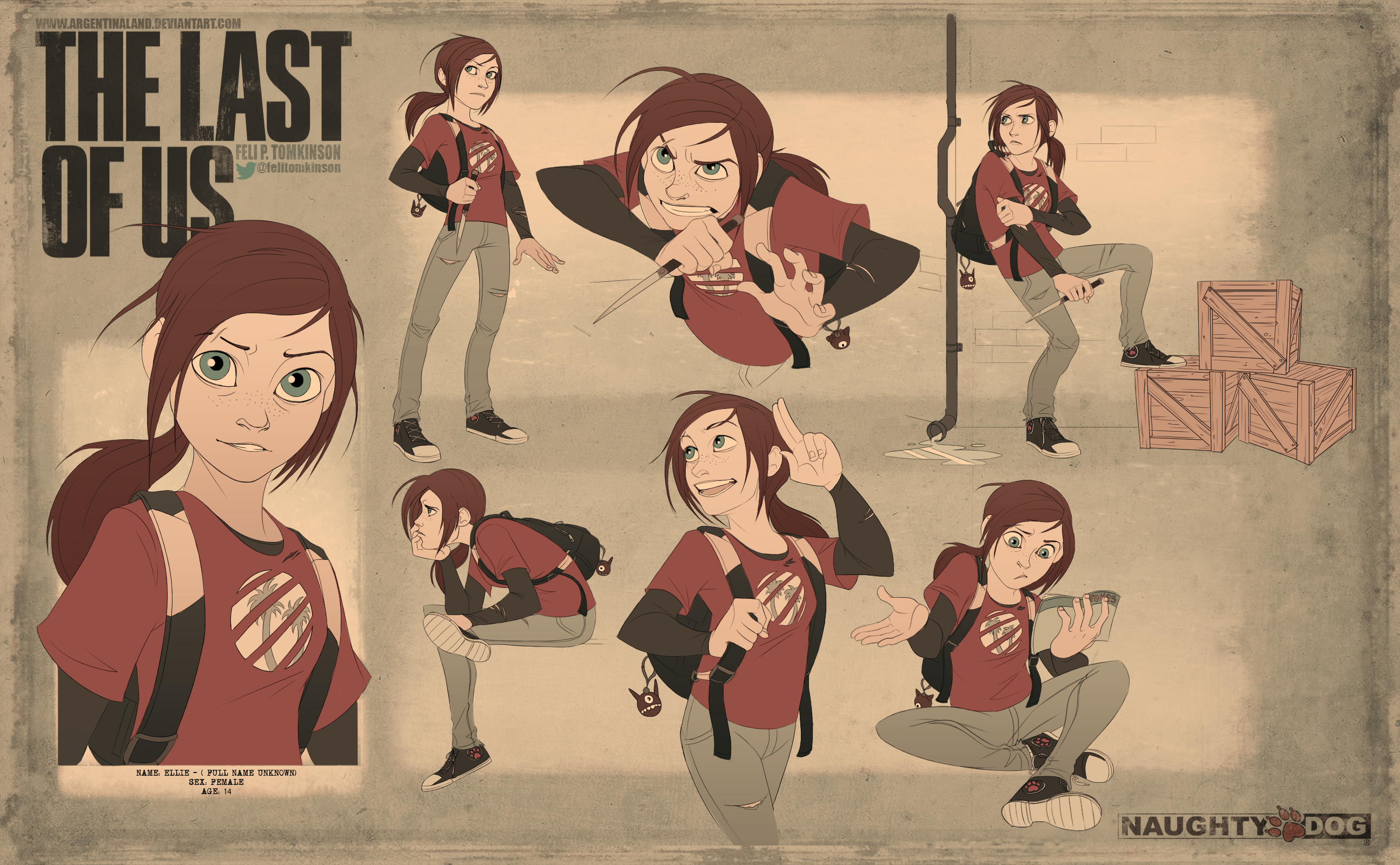 The Last Of Us Ellie Wallpaper by YunieSummoner on DeviantArt