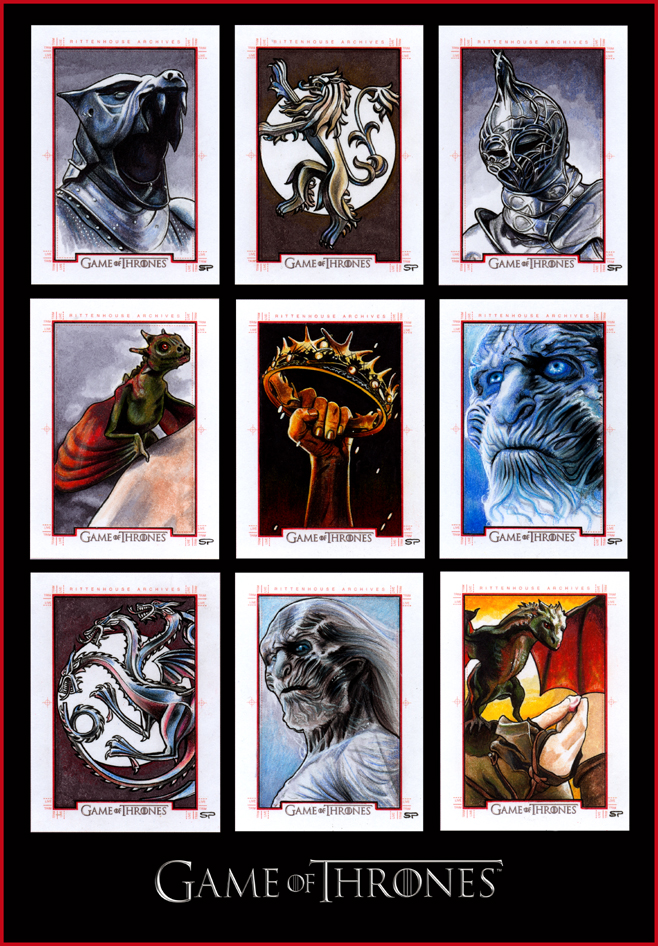 GAME OF THRONES S2 Sketch Cards