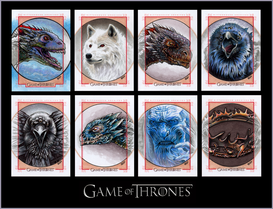 GAME OF THRONES S3 Sketch Cards