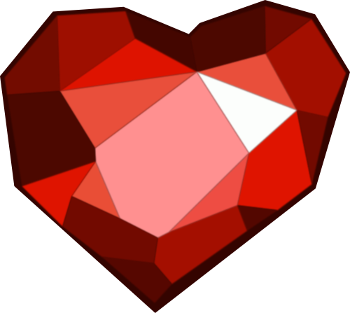 Ruby Heart Cutie Mark