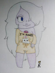 Amethyst in Loungewear