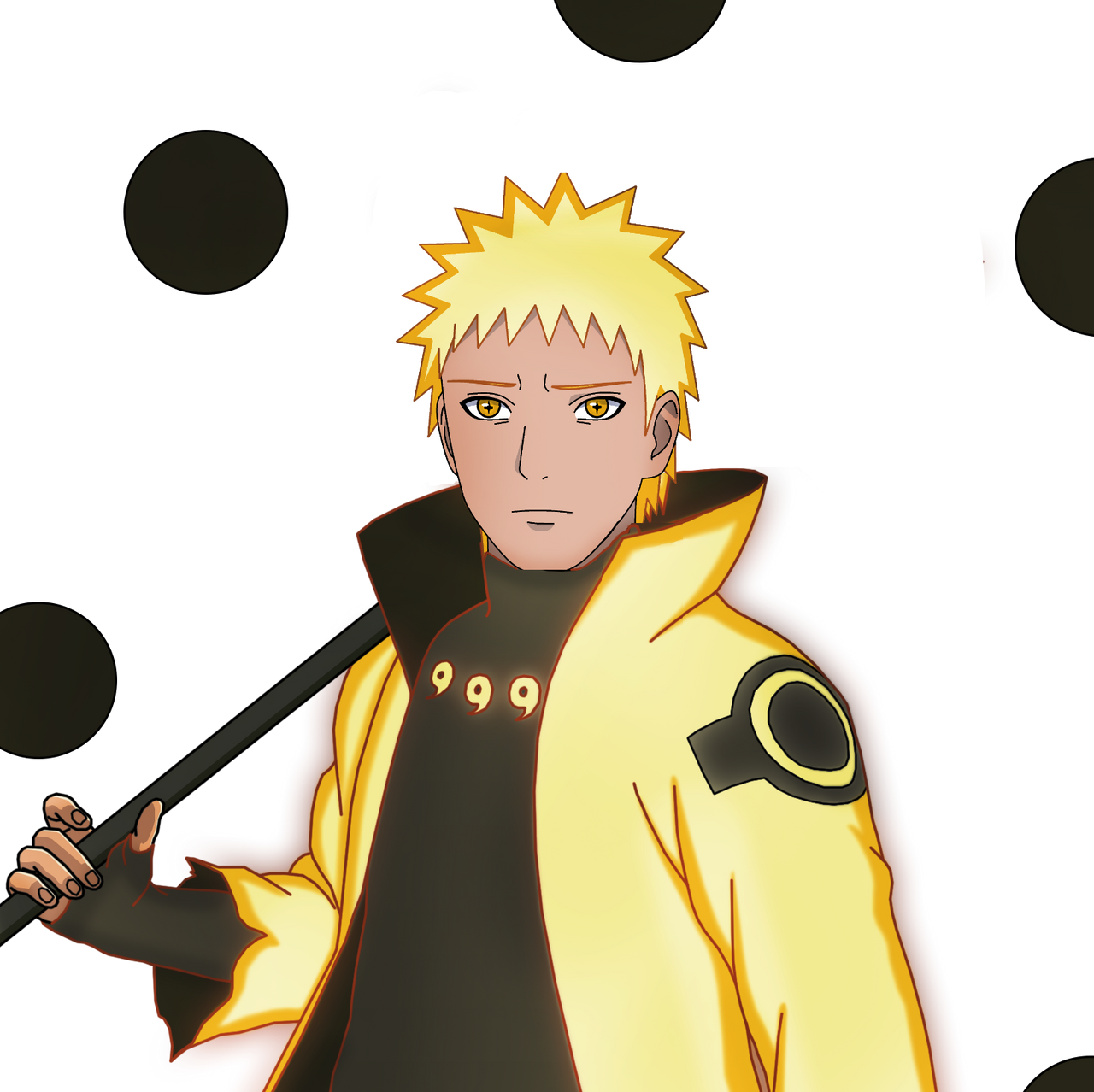 Isami Uzumaki Six Paths Mode by Ragerdoom on DeviantArt