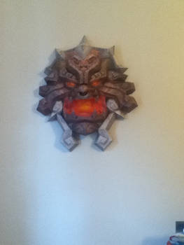 World of Warcraft Shield Pandaria Papercraft - 2