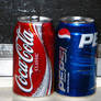 Stock:  Coke and Pepsi Cans