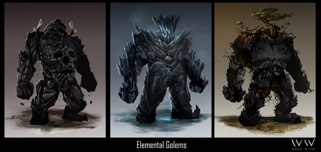 Elemental Golems Redux