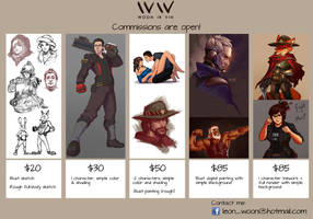 Commissions are open!