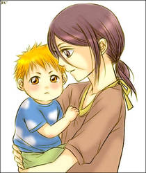 bleach- ruia is a mom