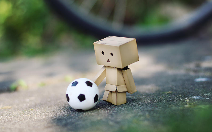 Danbo - Football - Wallpaper.