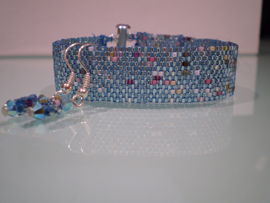 pulsera azul pixel