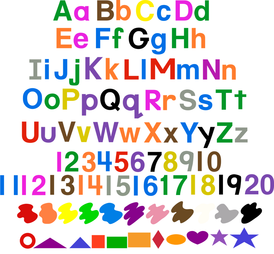 Jumpstart Letters, Colors, Numbers And Shapes by isaact1171 on DeviantArt