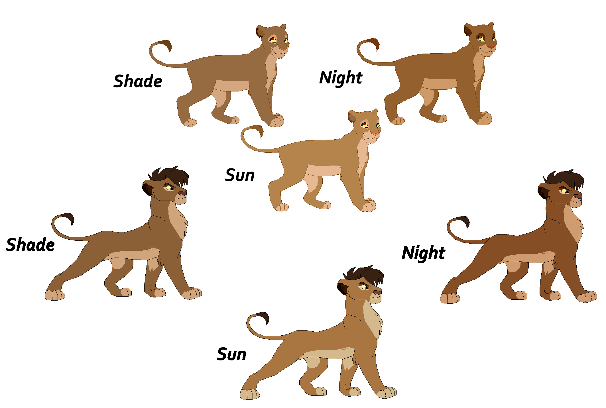Lion King 3 Cubs By J-Dove On Deviantart