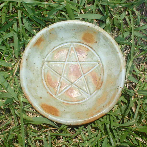 Ceramic Pentacle Offering Bowl