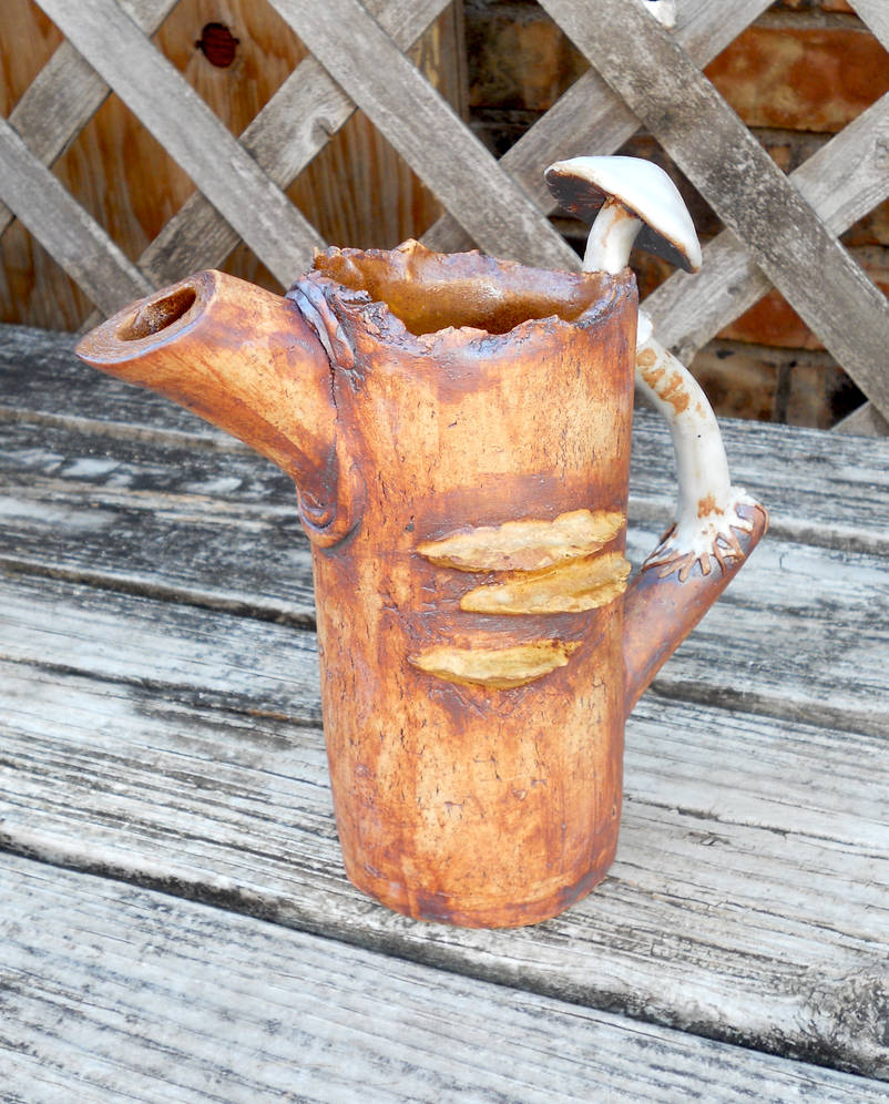 Tree Pitcher Ceramic Tree Trunk Pitcher I by Merytsetesh on DeviantArt
