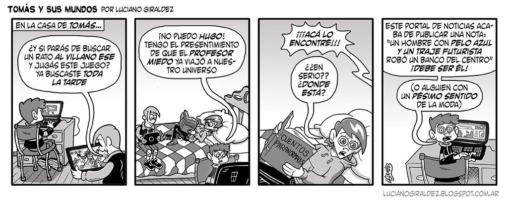 Tomas y sus mundos 2da temporada - Tira 19