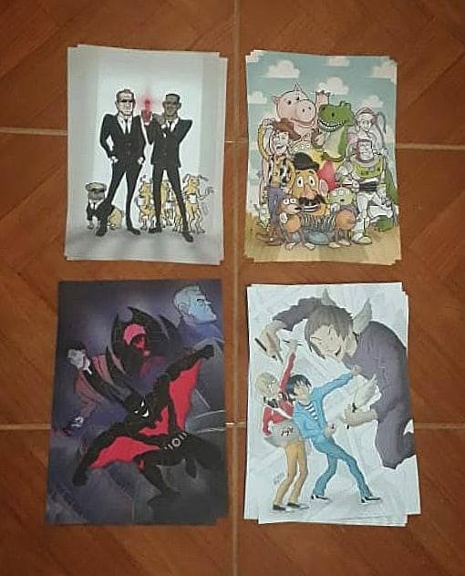 Men in black, Toy Story, Batman beyond y Bakuman