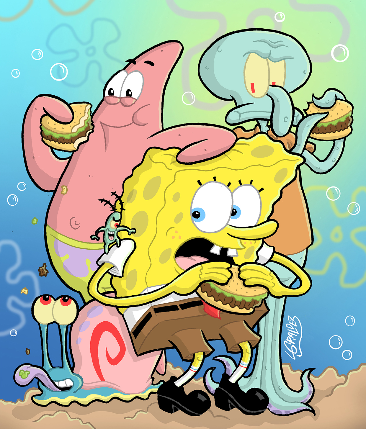 Lluvia de kangreburguers