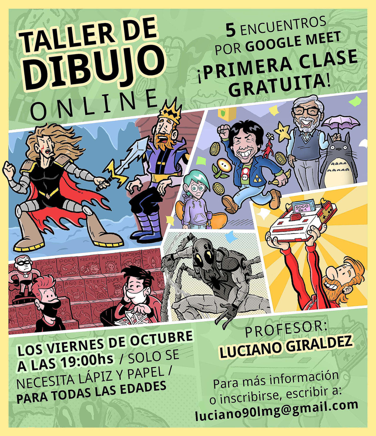 Taller de Dibujo ONLINE