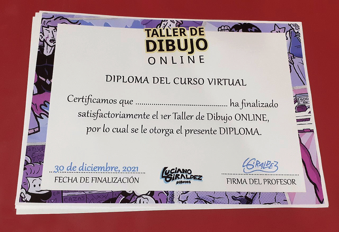 Pequeno resumen del Taller de Dibujo ONLINE