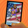 Dibuje la carta de Lebron