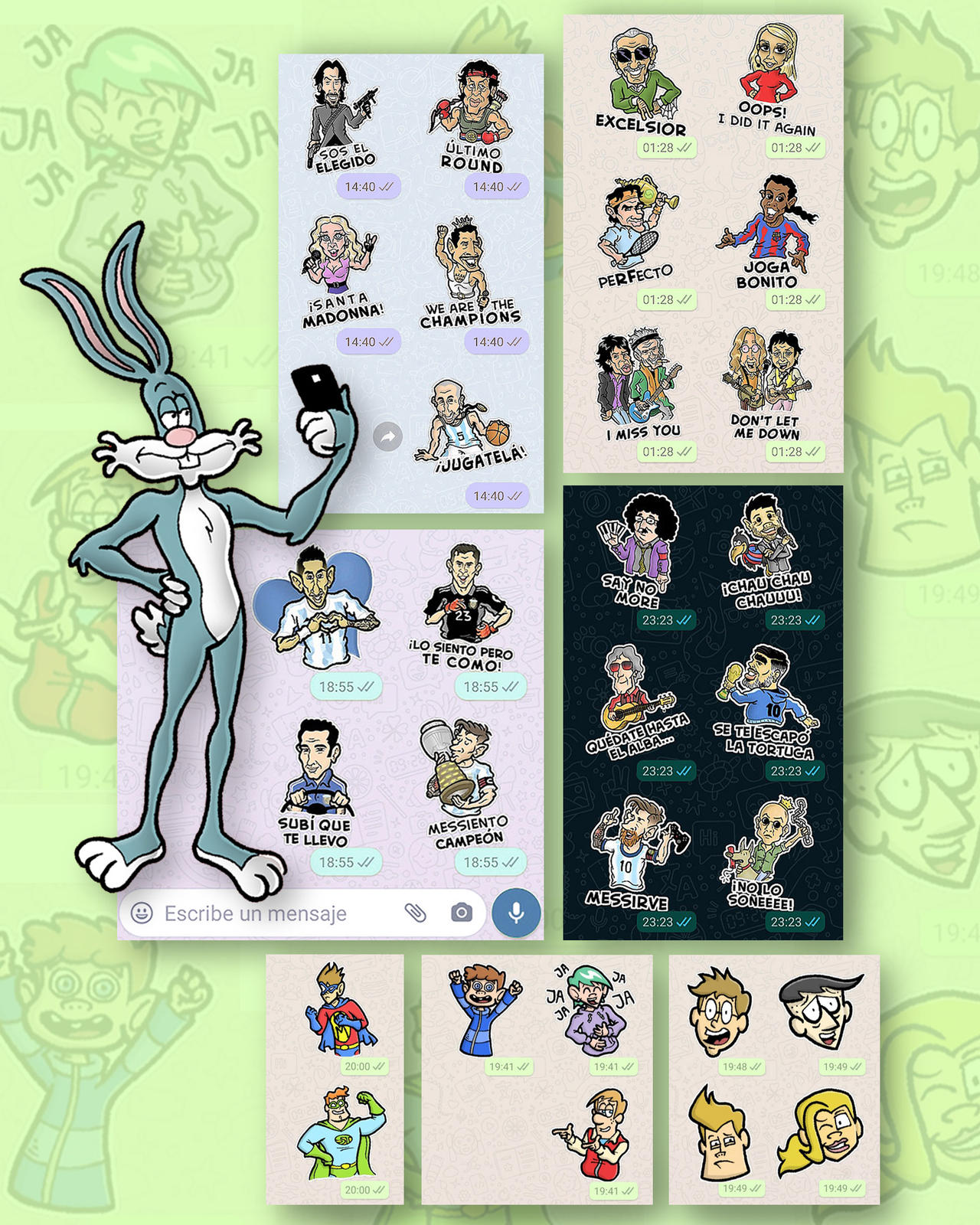 Sticky Sticker Deviantart Todos los stickers dibujados by luciano90lmg2 on DeviantArt