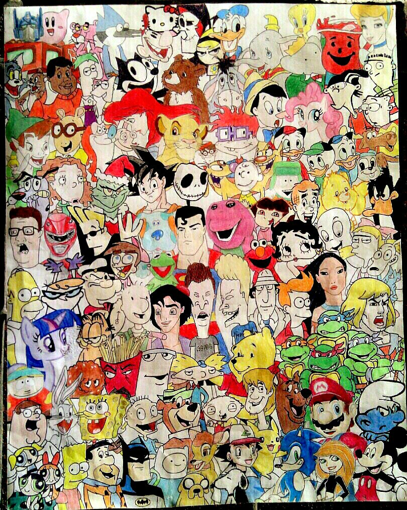 My favorite cartoon characters of all time. by TheFreshKnight on DeviantArt