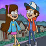 Gravity Falls - Teen Dipper And Mabel