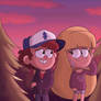 Dipper And Pacifica Summer Evening