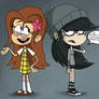 Luan And Maggie Alternate Outfits