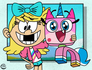 Lola Loud And Unikitty