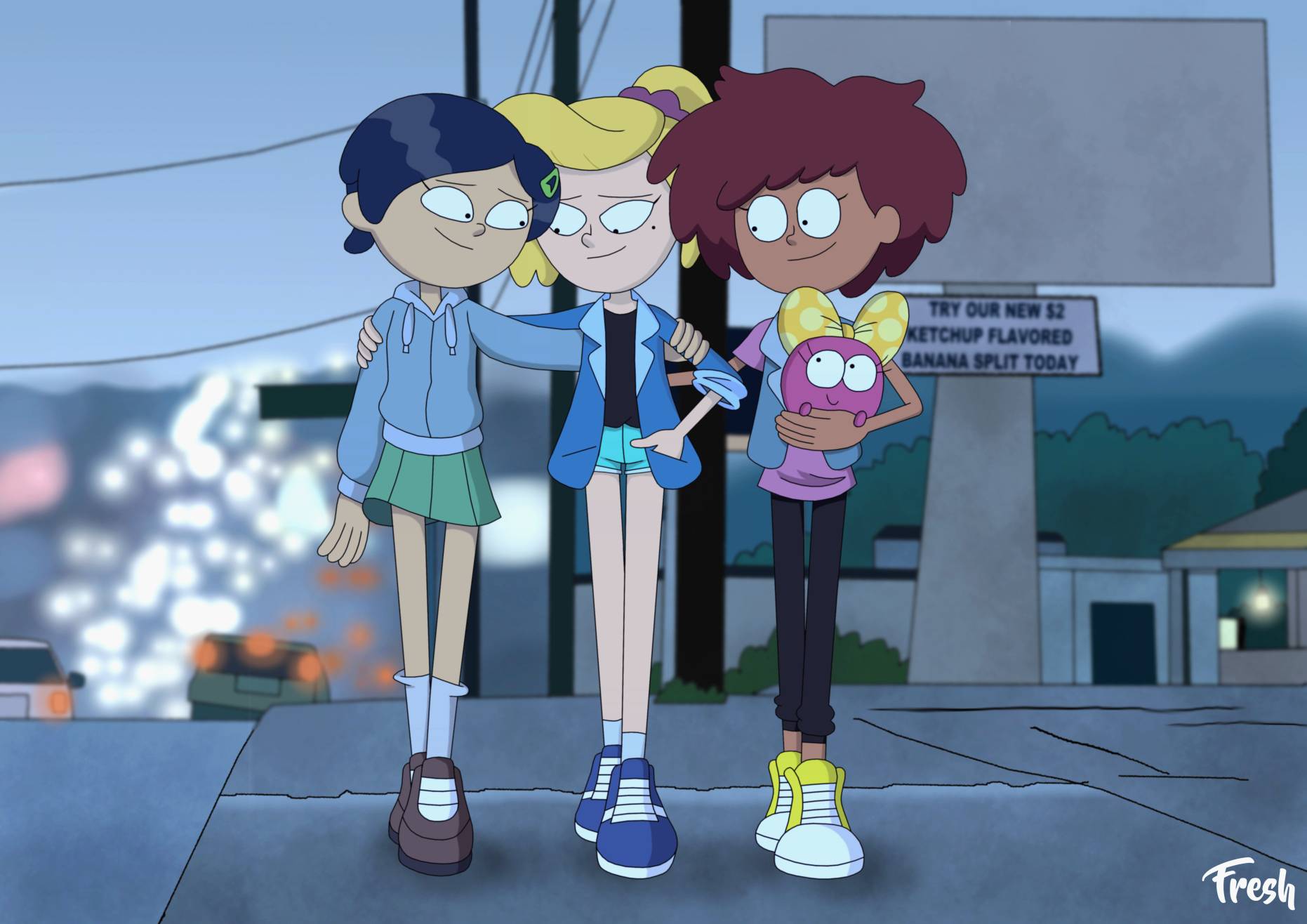 Amphibia besties by TheFreshKnight on DeviantArt