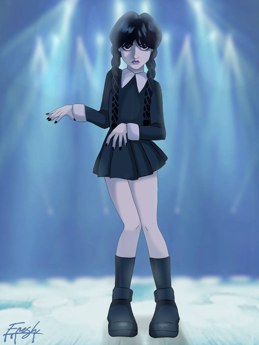 Wednesday Addams by TheFreshKnight on DeviantArt Wednesday Addams by TheFreshKnight on DeviantArt