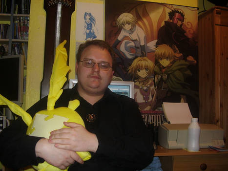 Me and my Plushie Mar 7th 2009