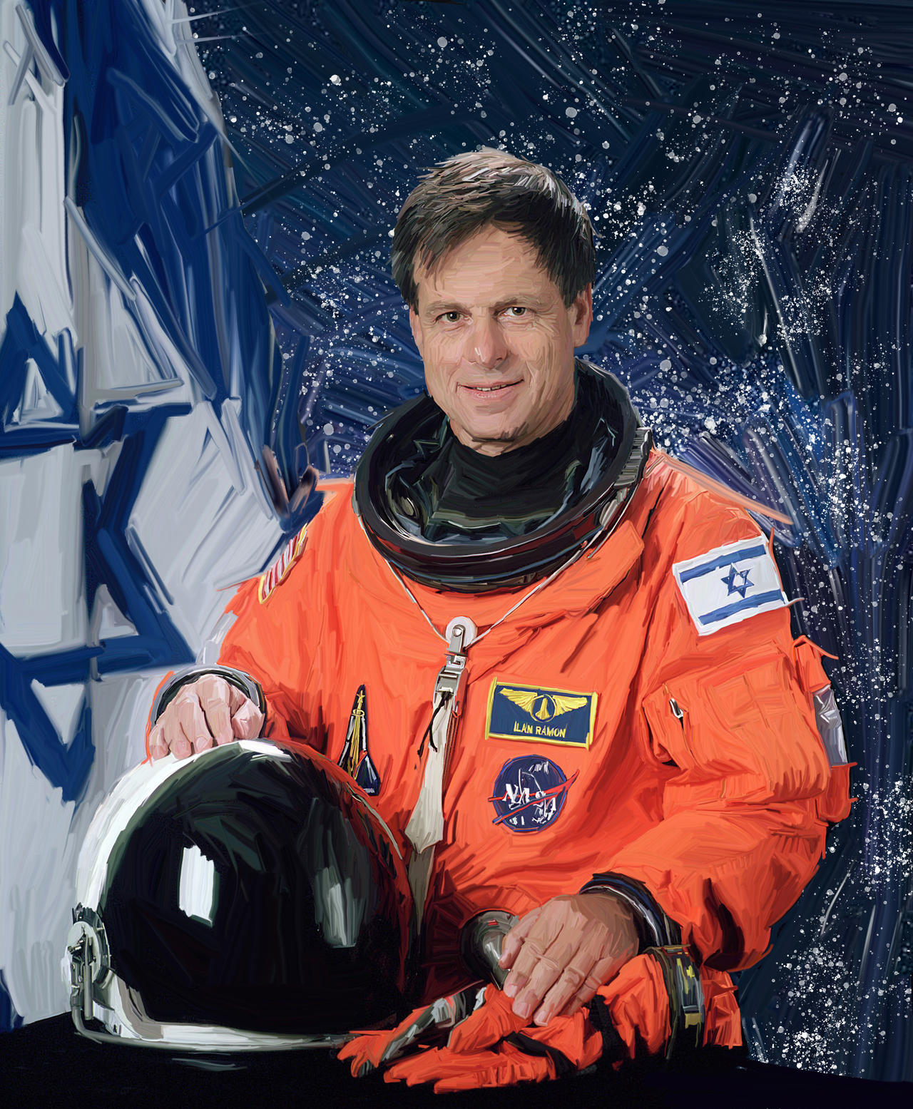 Ilan Ramon Ilan Ramon by silanblock on DeviantArt