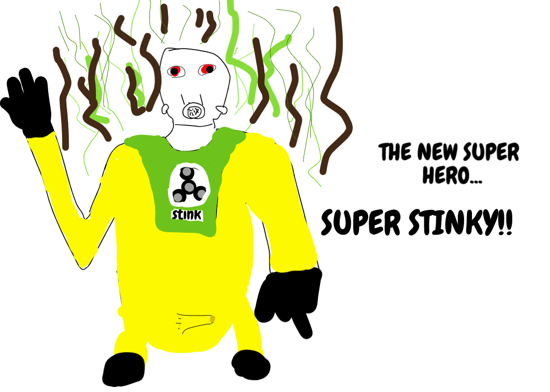 SUPER STINKY! by GangstaSmurf on DeviantArt