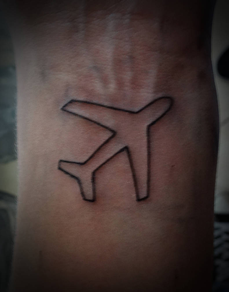 Little Airplane Tattoo by Kriscorpion on DeviantArt