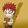 Chibi Gaara loves his teddy