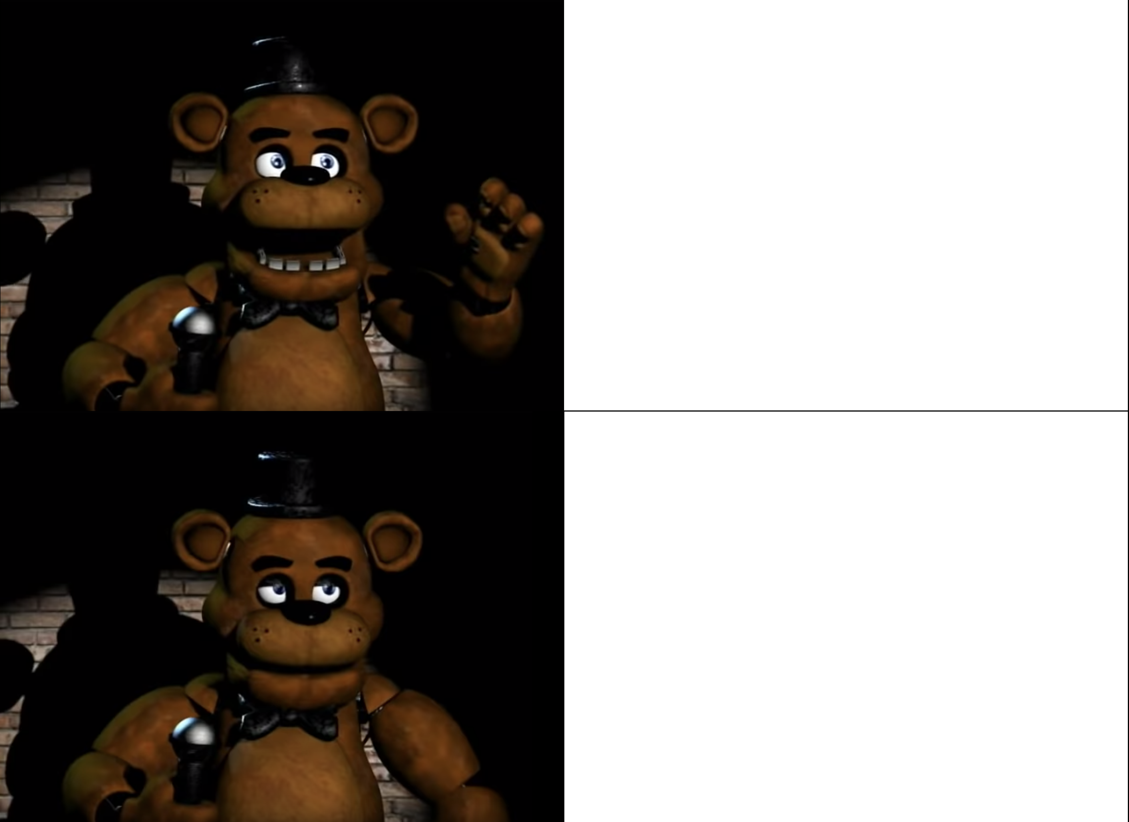 freddy Blank Template - Imgflip